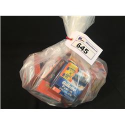 BAG OF ASSORTED RAZORS