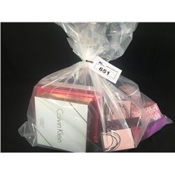 BAG OF ASSORTED WOMENS PERFUME