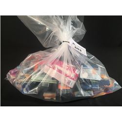 BAG OF ASSORTED ELECTRIC SHAVERS & RAZORS