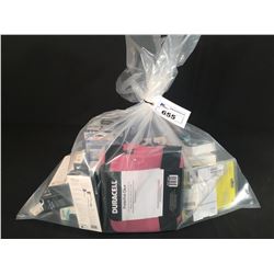 BAG OF ASSORTED HEADPHONES & WIRELESS SPEAKERS