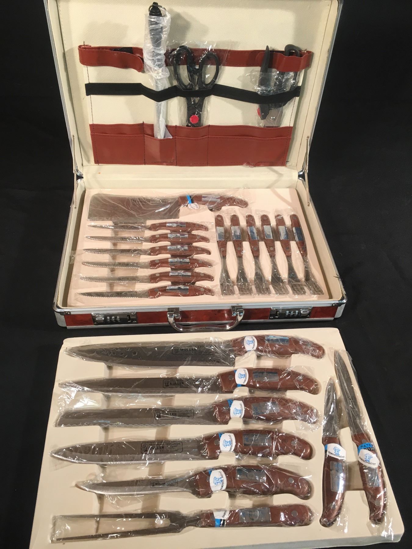 KOCHTOPFHAUS MULLER GERMAN MADE HAND CRAFTED KNIFE & FLATWARE SET