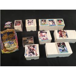 LOT OF ASSORTED LATE 80'S TO 90'S HOCKEY CARDS: TOPPS, PRO SET, MCDONALDS, UPPER DECK & MORE