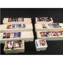 LOT OF ASSORTED LATE 80'S TO 90'S HOCKEY CARDS: PINNACLE, PRO SET, PARKHURST, UPPER DECK & MORE