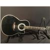 Image 1 : BLACK OVATION 1777 LEGEND ELECTRIC ACOUSTIC GUITAR WITH CASE