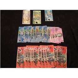 LOT OF AUSTRALIAN DOLLAR CURRENCY - $410 AUD & NEW ZEALAND DOLLAR CURRENCY - $30 NZD