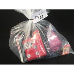 BAG OF ASSORTED RAZOR BLADES & ELECTRIC SHAVERS