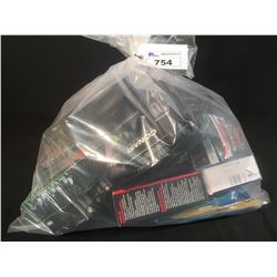 BAG OF ASSORTED ELECTRIC SHAVERS & INSOLES