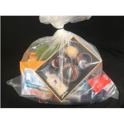 BAG OF ASSORTED SKIN CARE, SOAPS & GIFT SETS