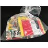 Image 1 : BAG OF ASSORTED ARTS & DRAWING SUPPLIES: MARKERS, PAPER, PENS & MORE