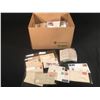 Image 1 : LARGE LOT OF ASSORTED COLLECTORS STAMPED LETTERS, POST CARDS & ASSORTED STAMPS
