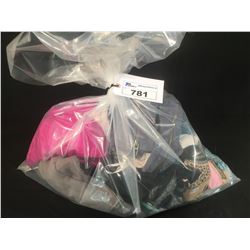 BAG OF ASSORTED WOMENS DESIGNER CLOTHING: PANTS, SWEATERS, JACKETS