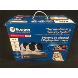 SWANN PRO-SERIES 1080P THERMAL SENSING SECURITY SYSTEM & WIFI SECURITY KIT