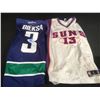 Image 1 : CANUCKS BIEKSA SIGNED JERSEY & PHOENIX SUNS NASH SIGN JERSEY - NOT AUTHENTICATED