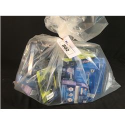 BAG OF ASSORTED ELECTRIC RAZORS, ELECTRIC TOOTHBRUSHES & MORE