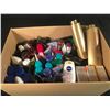 Image 1 : BOX OF ASSORTED SOAPS, SHAMPOO & MORE