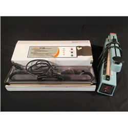 WESTON PRO 2300 VACUUM SEALER & U-LINE IMPULSE SEALER