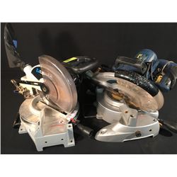 RONA 10 INCH MITRE SAW & DELTA 10 INCH MITRE SAW