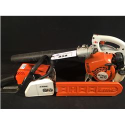 STIHL GAS CHAINSAW & LEAFBLOWER