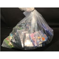BAG OF ASSORTED VIDEO GAMES & ACCESSORIES