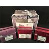 Image 1 : QUEEN SIZE COMFORTER SET & 3 SETS OF ASSORTED BAMBOO SHEETS