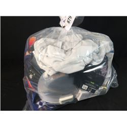 BAG OF ASSORTED HOUSEHOLD & MISC ITEMS