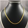 Image 2 : ONE 22-24KT YELLOW GOLD LINK STYLE CHOKER LENGTH NECKLACE 24.30 GRAMS MARKED 999.9. REPLACMENT
