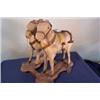 Image 1 : Vintage horse team pull toy