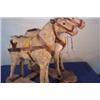Image 2 : Vintage horse team pull toy