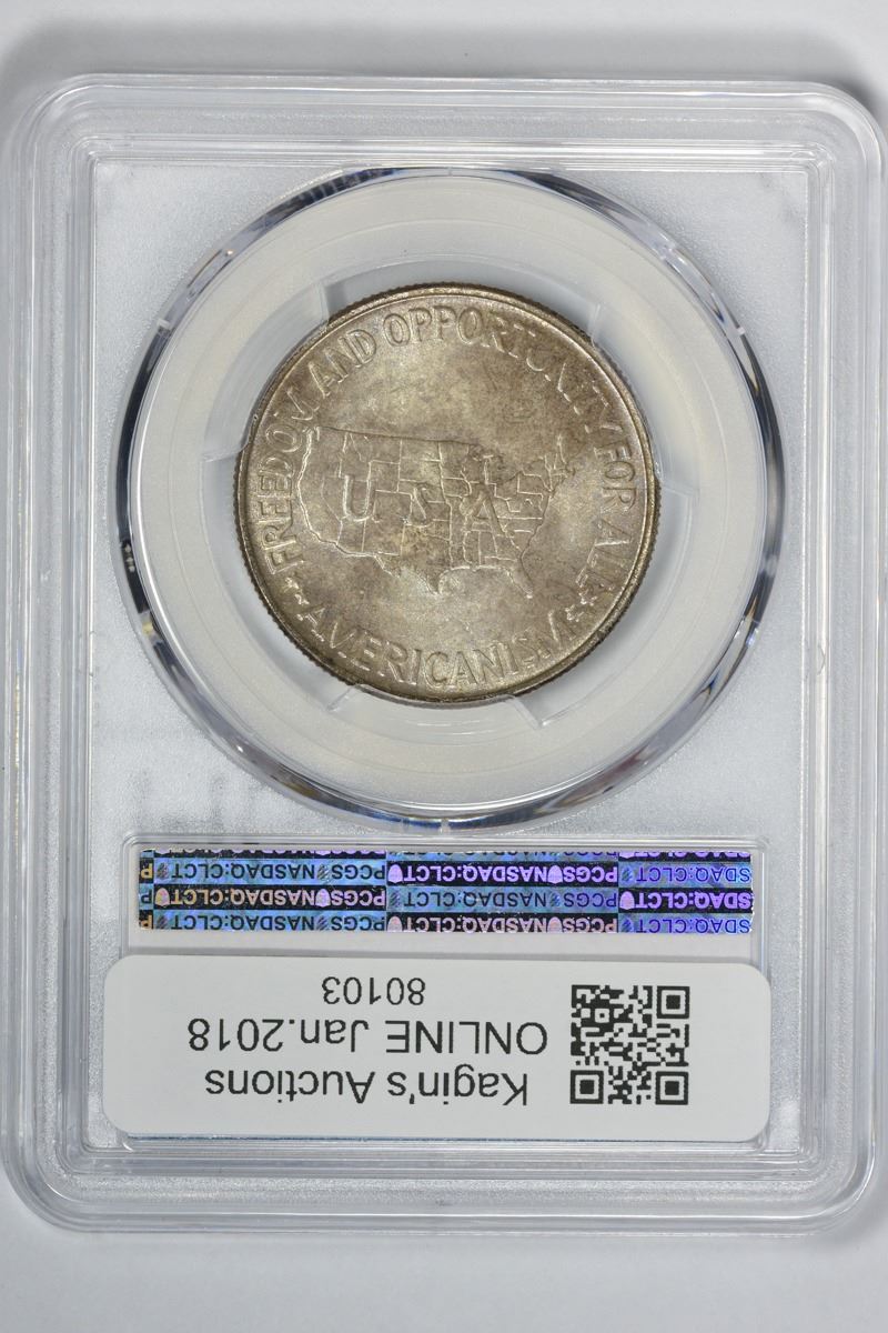 1952 50c Carver//Washington Commemorative Silver Half Dollar Genuine