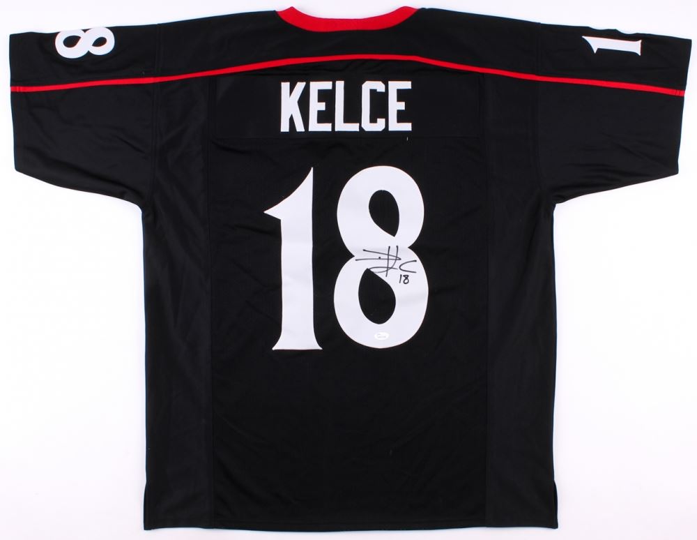 travis kelce signed jersey