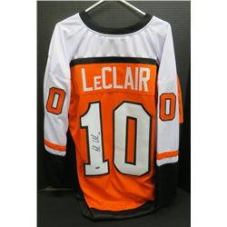John Leclair Philadelphia Flyers Signed Jersey