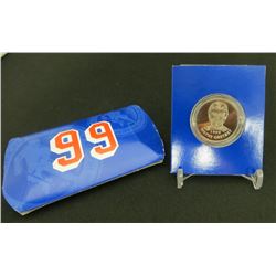 Wayne Gretzky Hall Of Fame Induction Comemorative
