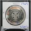 Image 1 : 1964 Canadian Silver $1 Coin
