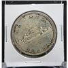 Image 1 : 1961 Canadian Silver $1 Coin