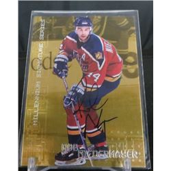 99-00 BAP Millennium Auto Gold Rob Niedermayer