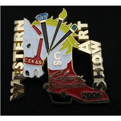 Calgary Stampede Western art Show 2006 Pin