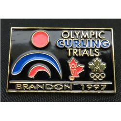 Brandon 1997 Olympic Curling Trials Pin