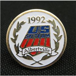1992 US Ski Team Albertville Collector Pin