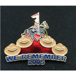 We Remember 2005 Fallen RCMP Members Pin