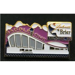 Calgary 97 Saddle Dome Labatt Brier Collector Pin