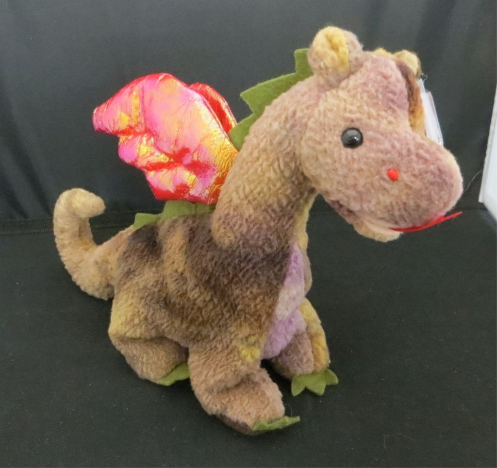 1998 Ty Beanie Baby Scorch The Dragon 1998 Ty Beanie Baby Scorch The Dragon