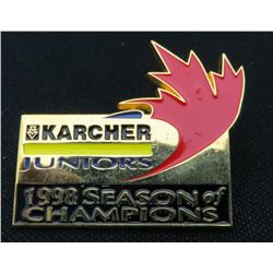 Karcher Juniors 1998 Season Of Champions Pin