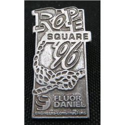 Fluor Daniel Rope Square 96 Collector Pin