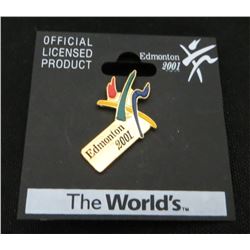 Edmonton 2001 The World's Collector Pin