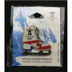 Vancouver Olympics 2010 Skate Design Collector Pin