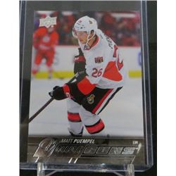 2015-16 Upper Deck #215 Matt Puempel YG RC