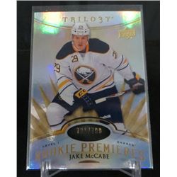 14-15 Upper Deck Trilogy #128 Jake McCabe RC