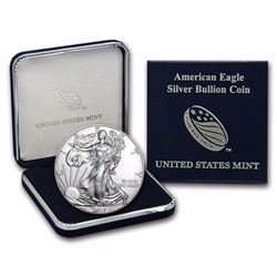 2017 1 oz Silver American Eagle BU (w/U.S. Mint Box)