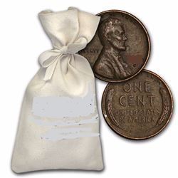 5,000-Count Bag 1909-1958 Lincoln Wheat Cents 1909-1958 All Ave. Circulation