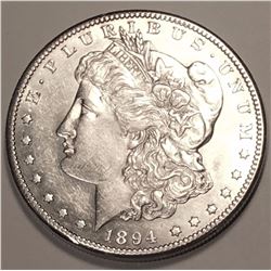 1894 S Morgan Dollar Sharp CHOICE BU KEY DATE